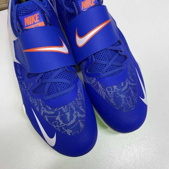 Nike Pole Vault Elite Jumping Athletic Track & Field Spikes Men’s Size 12.5 Blue - Picture 9 of 12